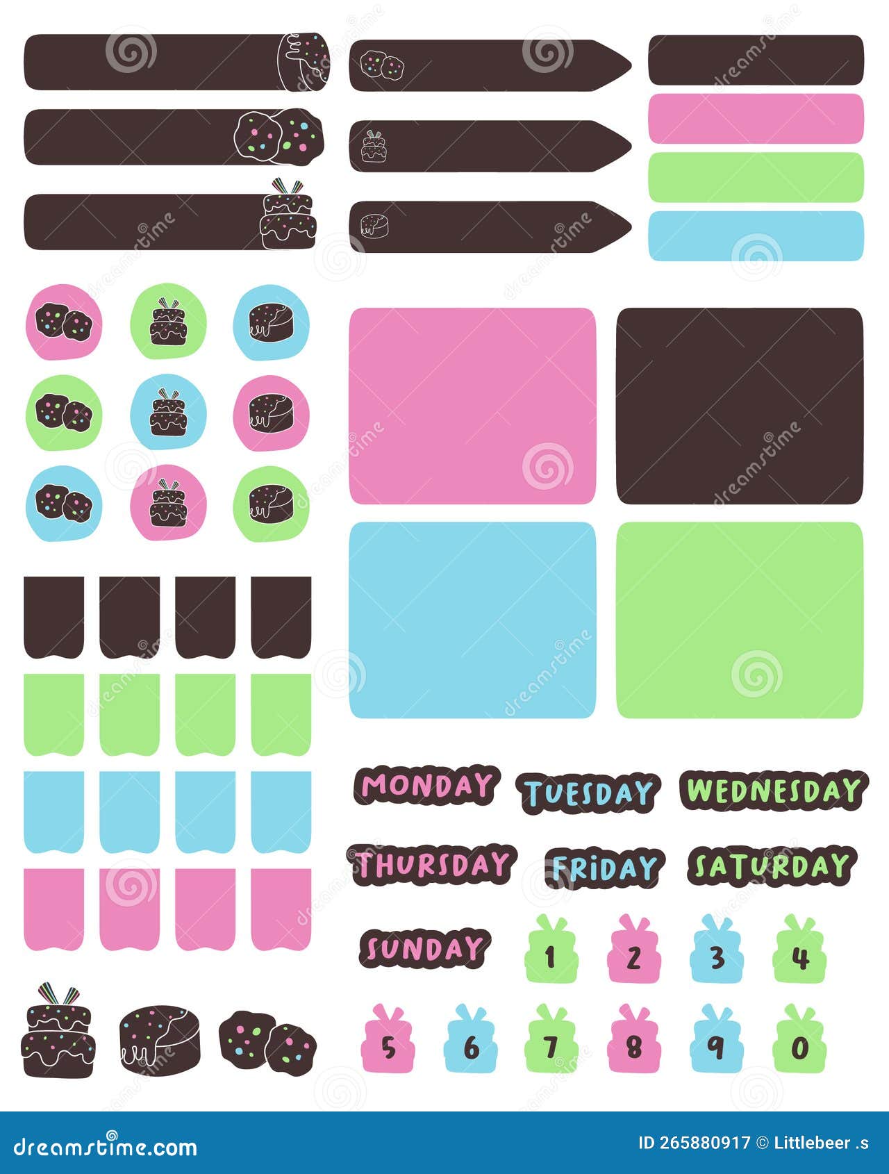 Printable Journaling Stickers - Create