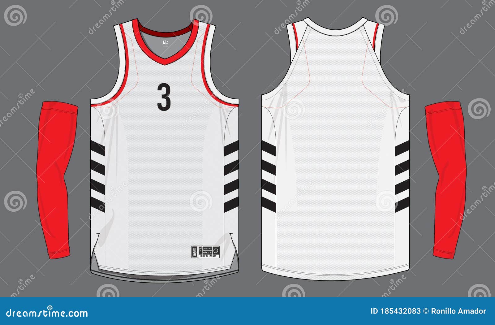 Download PrintBasketball Jersey Uniform Template Mockup Isolated Editorial Stock Photo - Illustration of ...