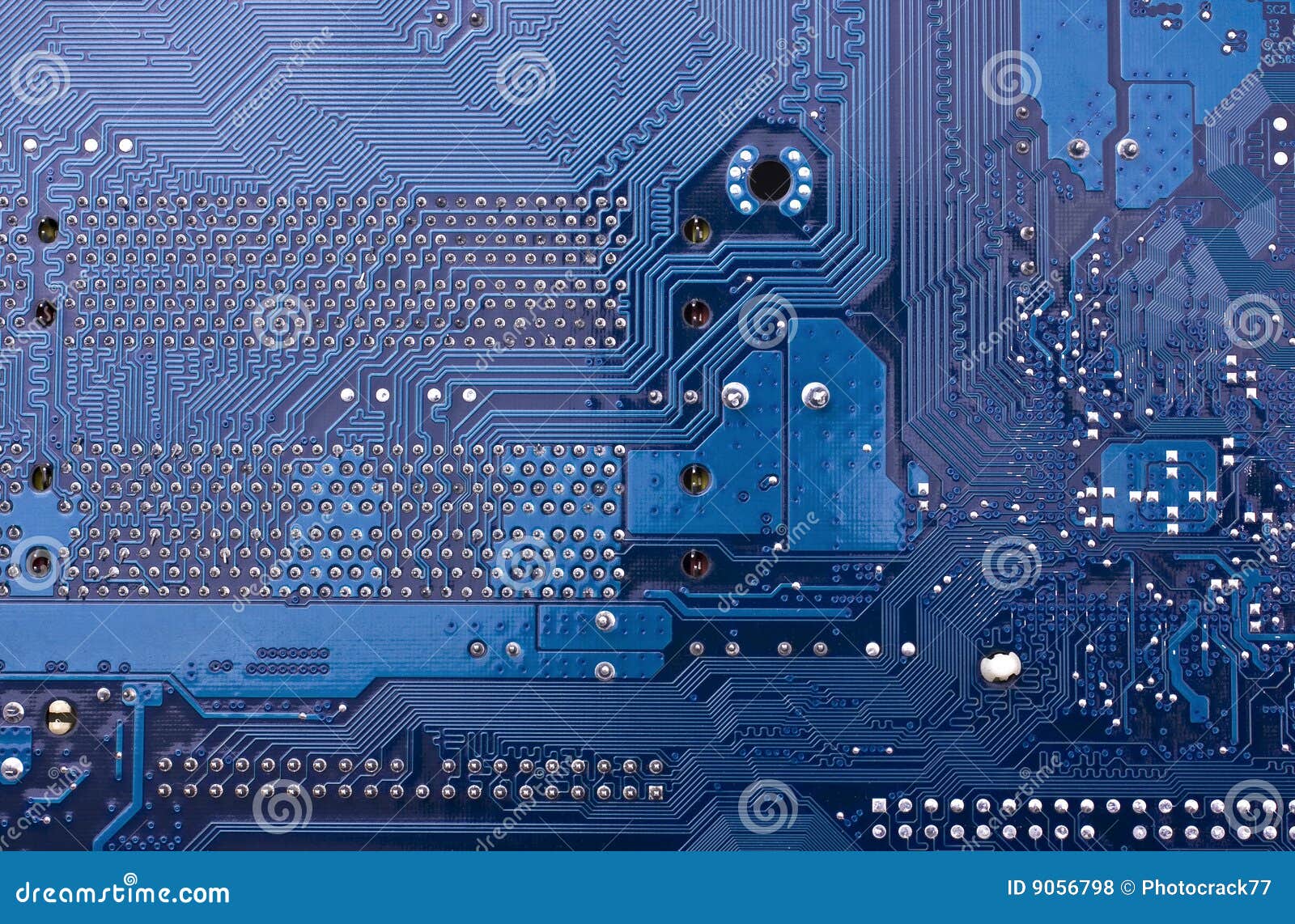 Printed circuit stock photo. Image of computers, technology - 9056798