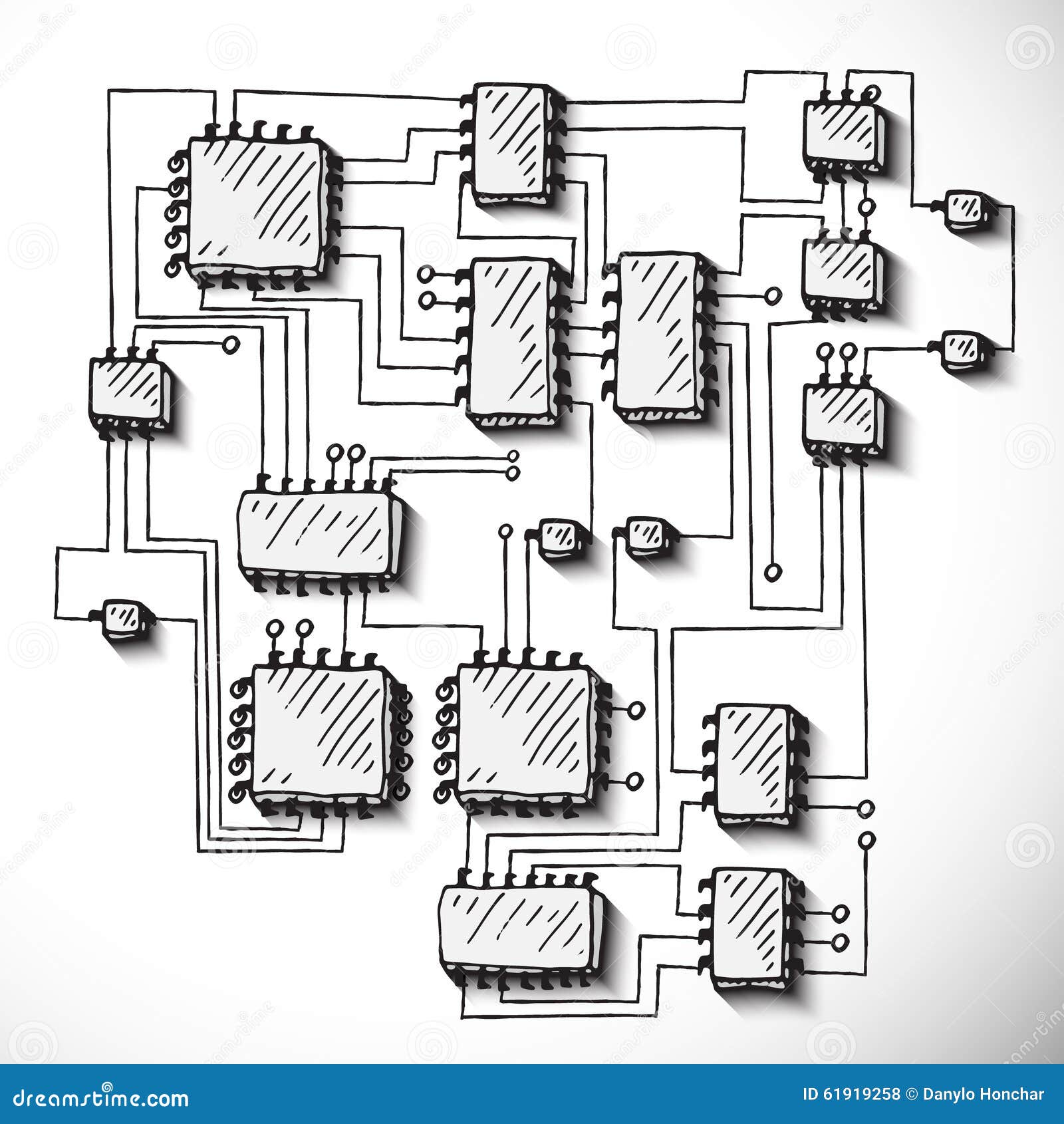 Circuit Board Coloring Pages