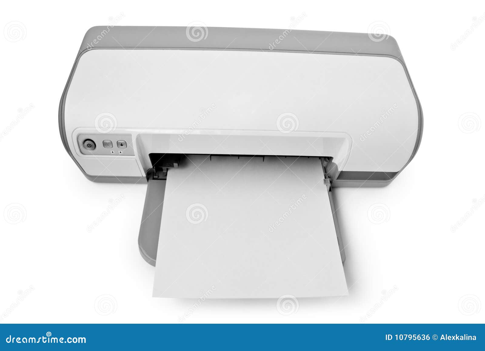White printer paper on white surface photo – Free Copy space Image