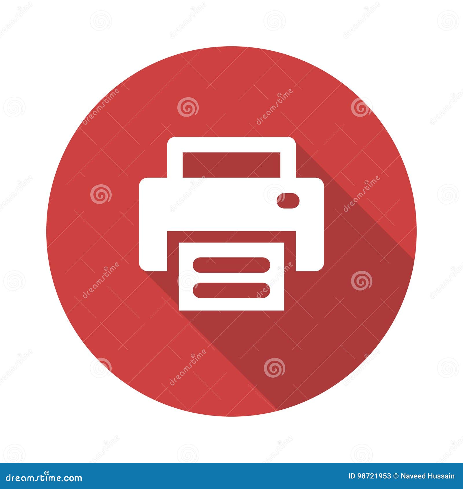 Printer icon stock vector. Illustration of icon, printer 98721953