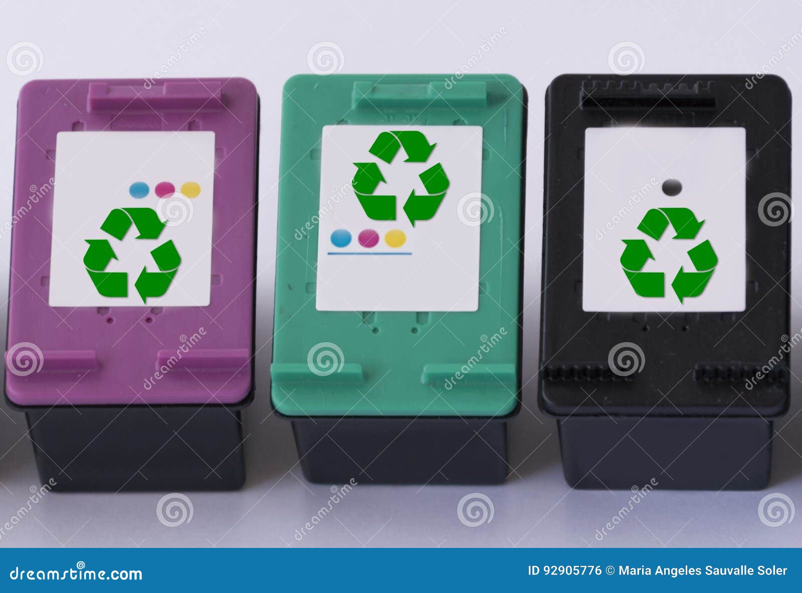 Printer ink. stock photo. Image of writing, recycled 92905776