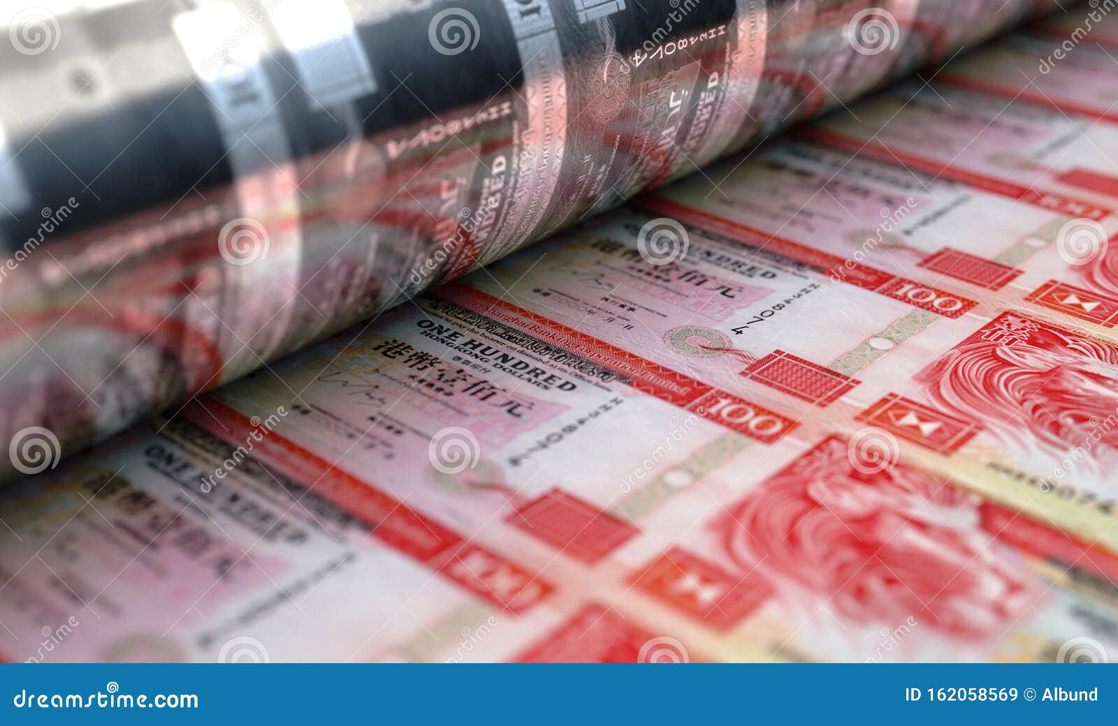 printing hong kong dollar notes