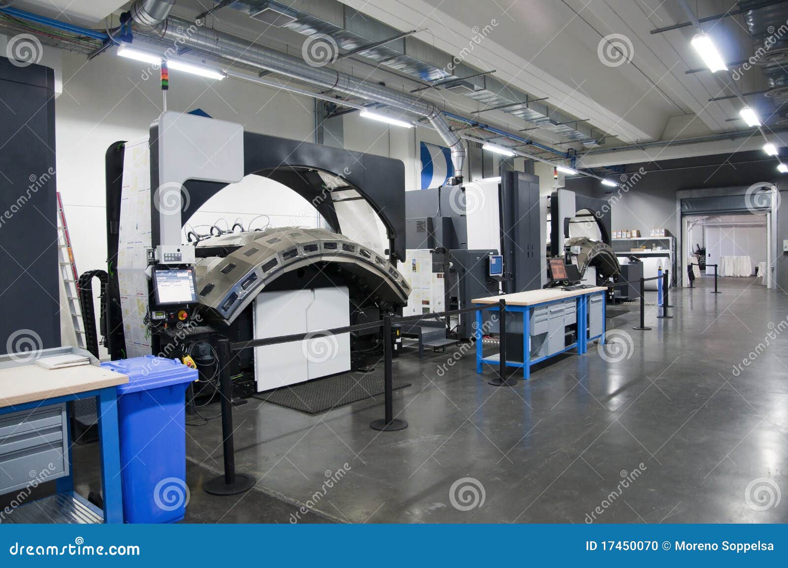 Printing Machine Digital  Press Stock Photo Image of presses