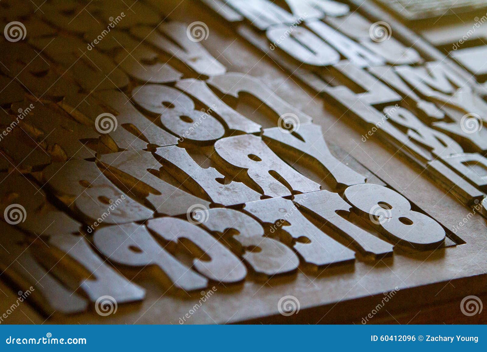 Printing press letters stock photo. Image of magazine 60412096