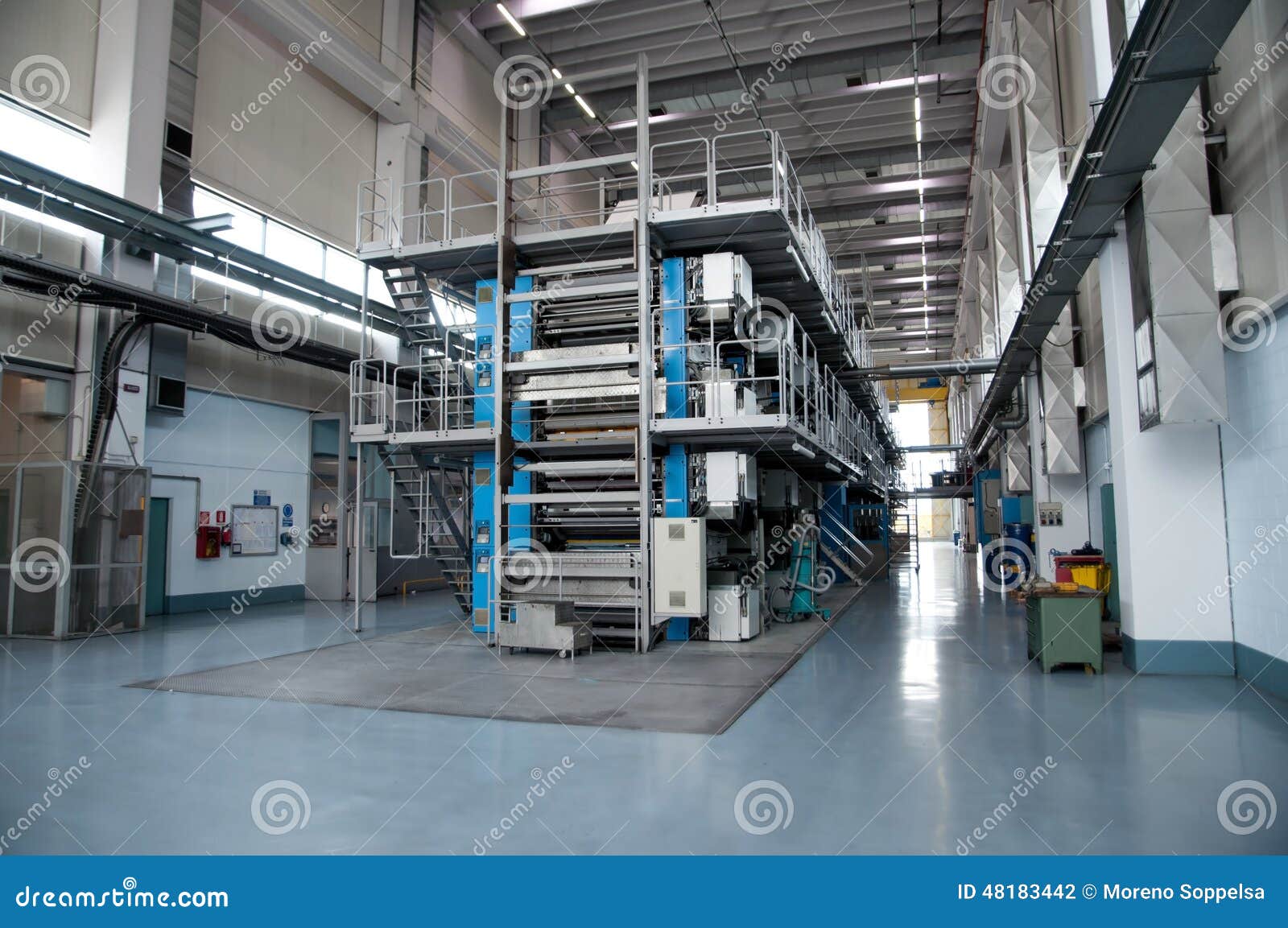 Printing Press Newspaper Press Line Stock Photo Image of broadsheet
