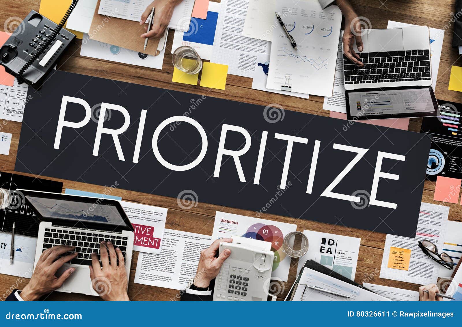 prioritize emphasize efficiency important task concept