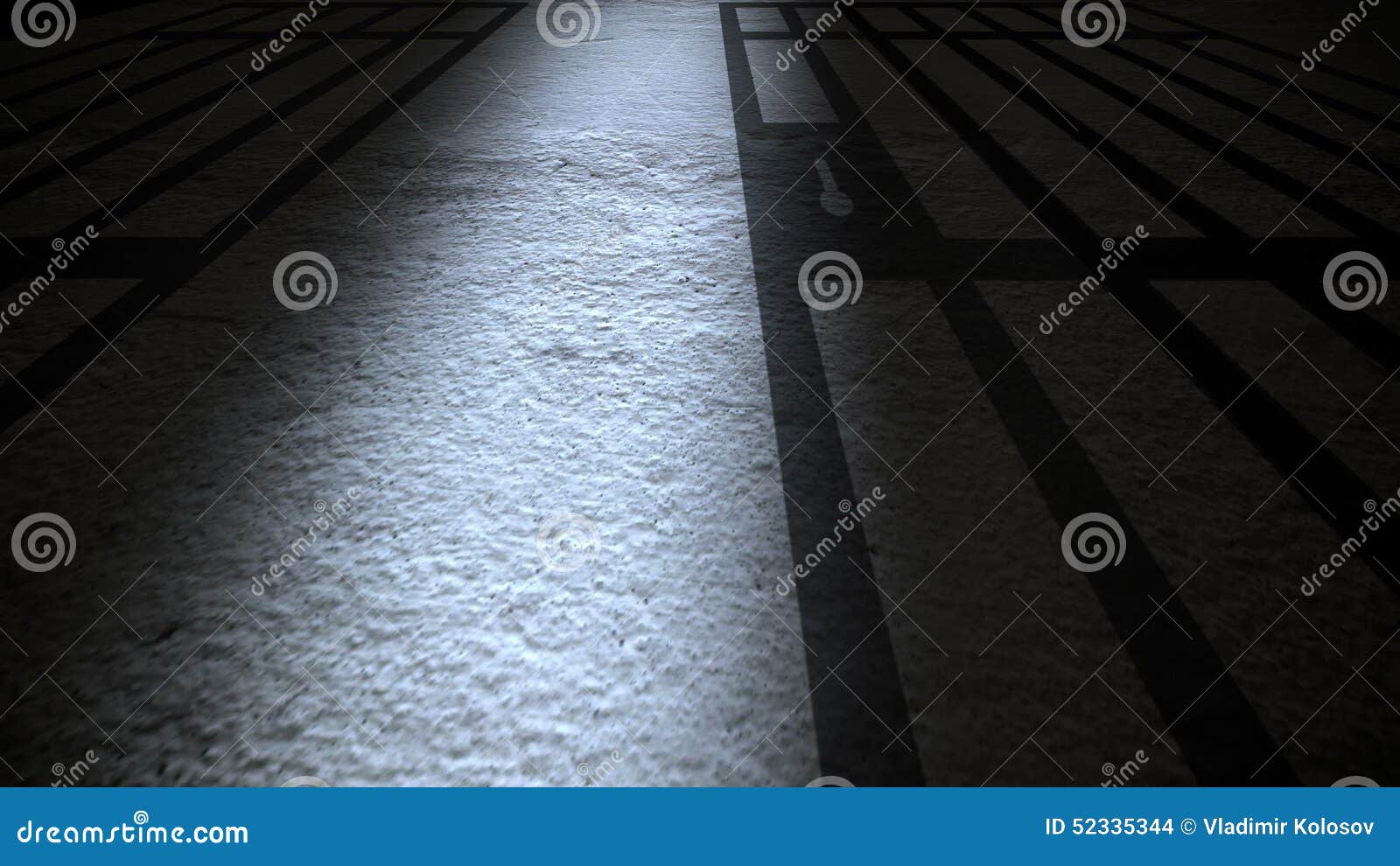 Prison Interior with Jail Bars Stock Footage Video of bars