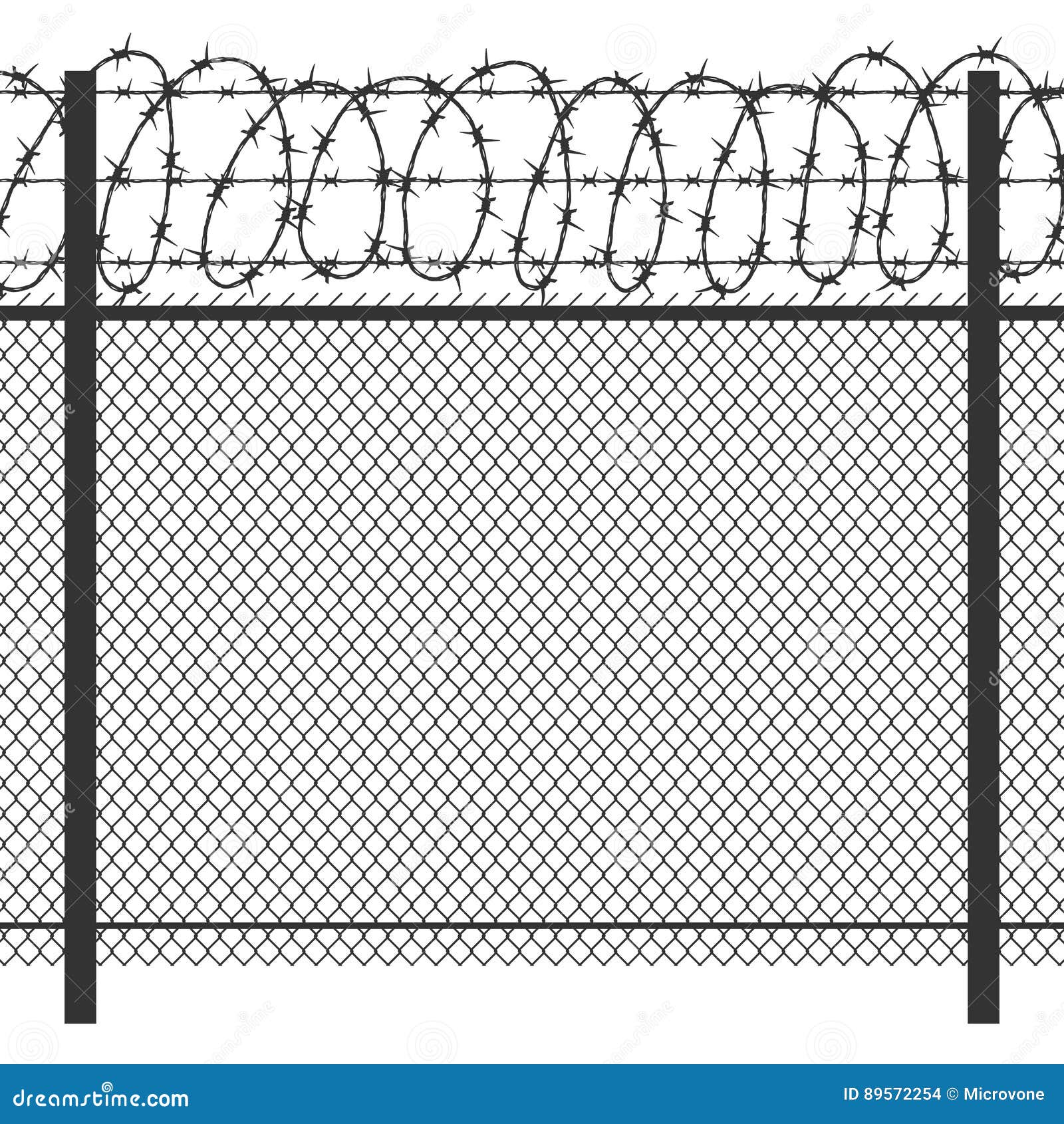 Prison Fence Graphic prison privacy metal fence with barbed wire vector seamless black Prison Fence Graphic prison privacy metal fence with barbed wire vector seamless black