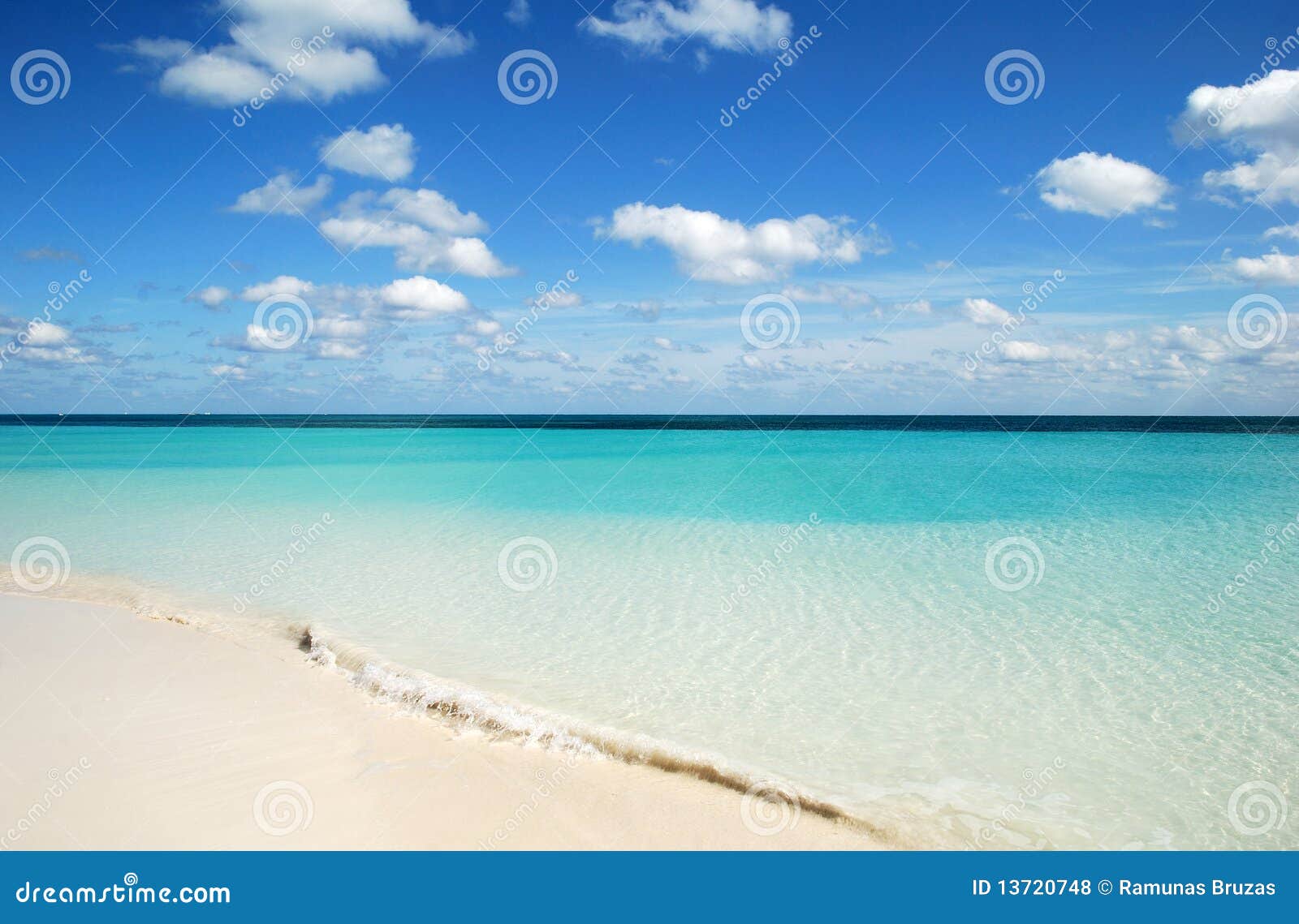 pristine beach