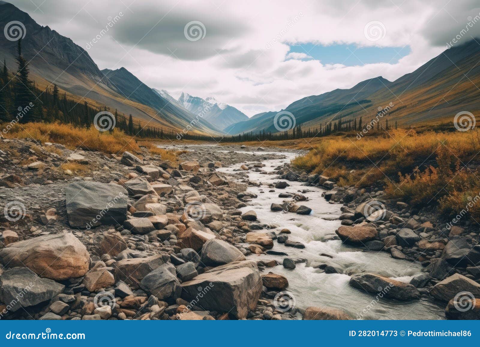 Pristine Wilderness Unspoiled Nature Stock Illustration - Illustration ...