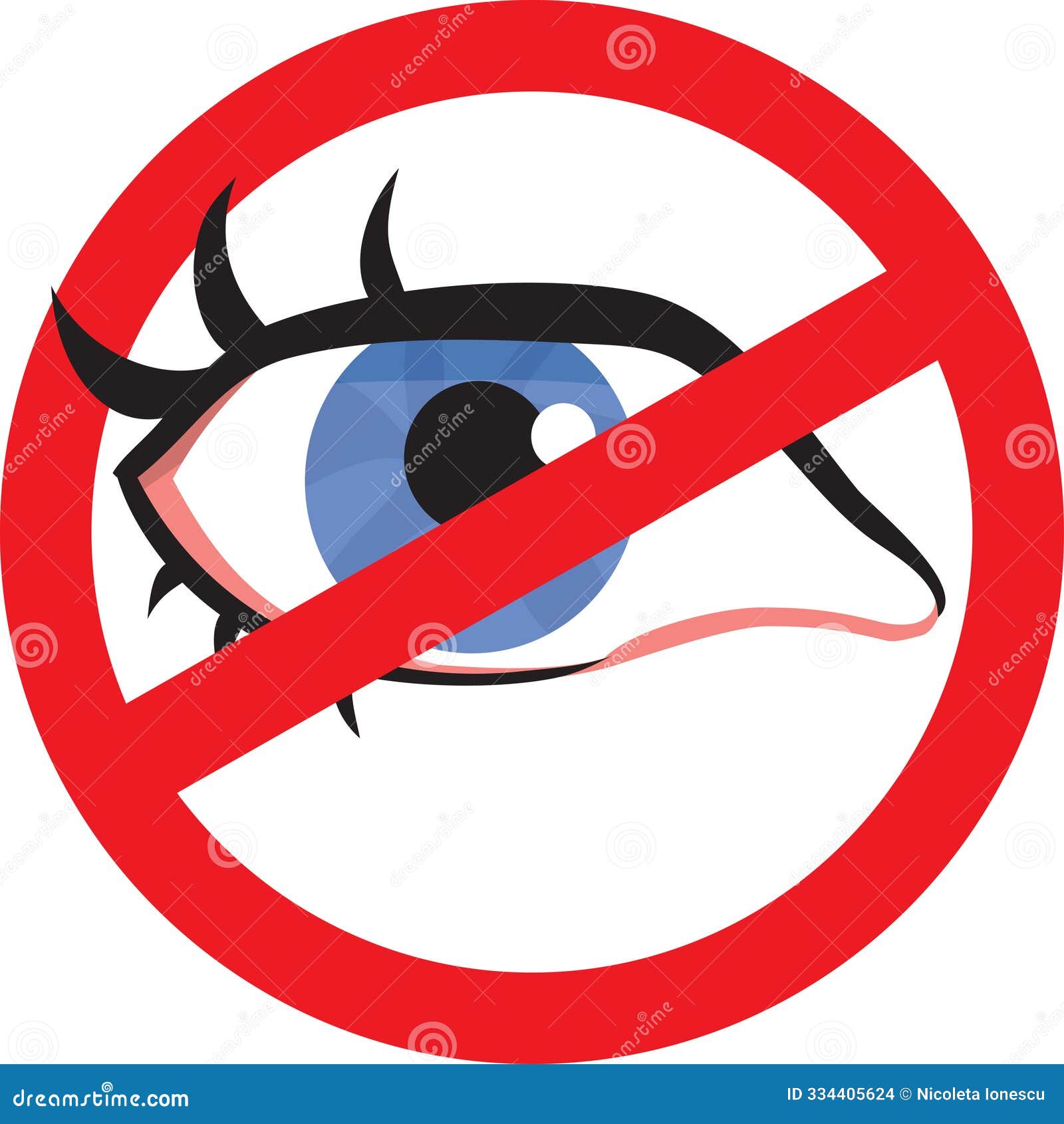 privacy eye icon   