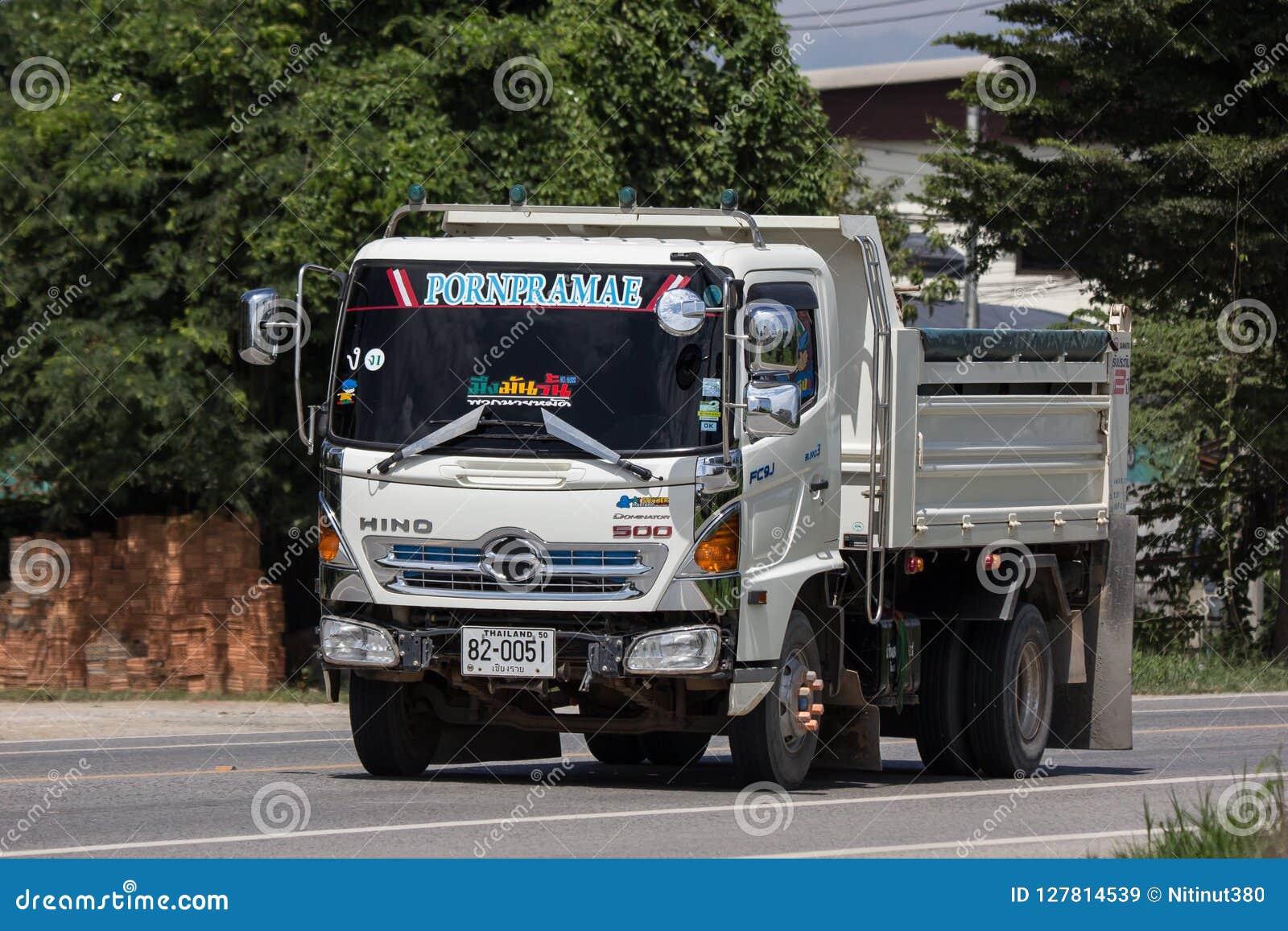 Private Hino Dump Truck  editorial stock image Image of 