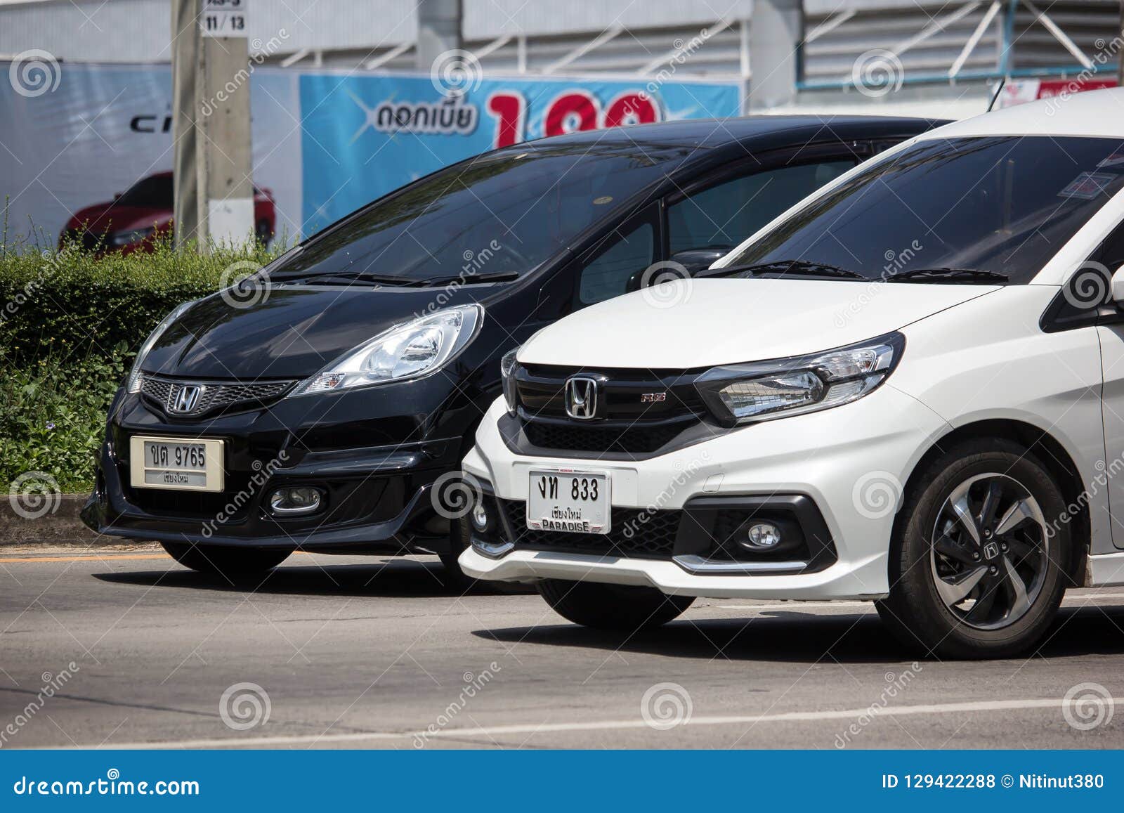 Private Honda  Mobilio  van editorial stock photo Image of 