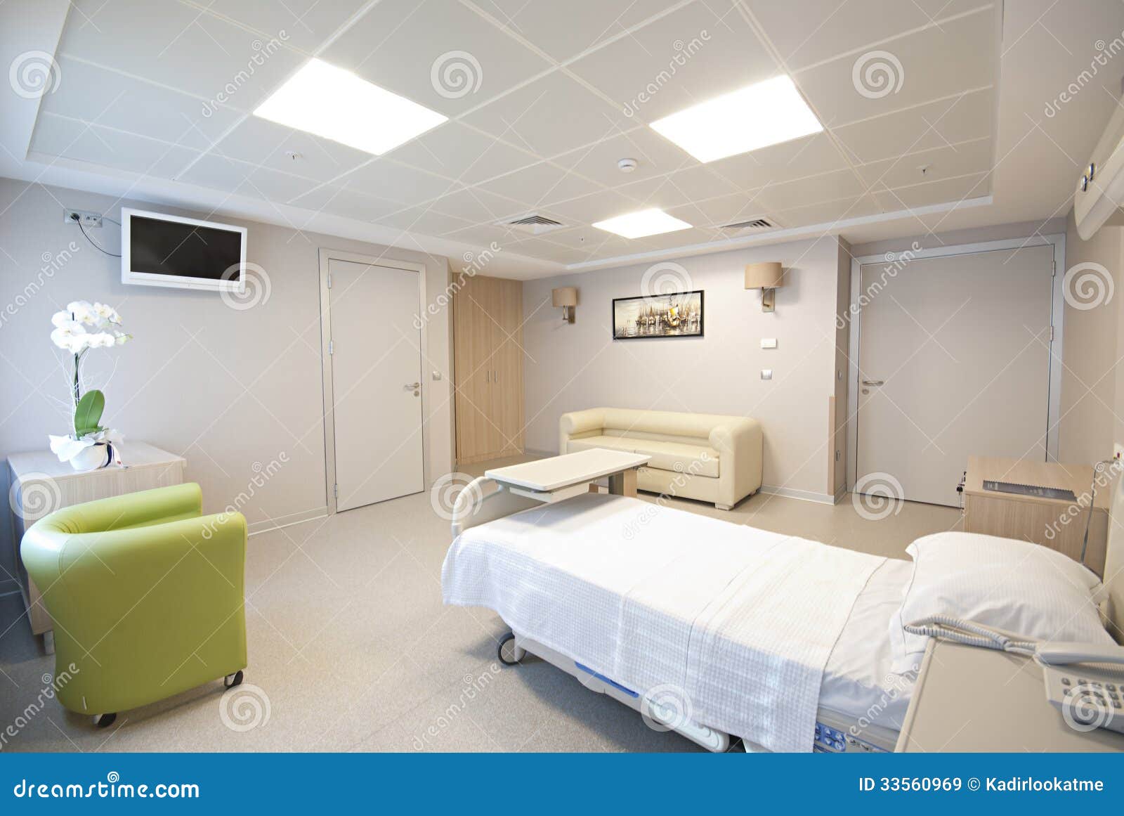 Private Hospital Room Interior Stock Image Image of injury, maternal