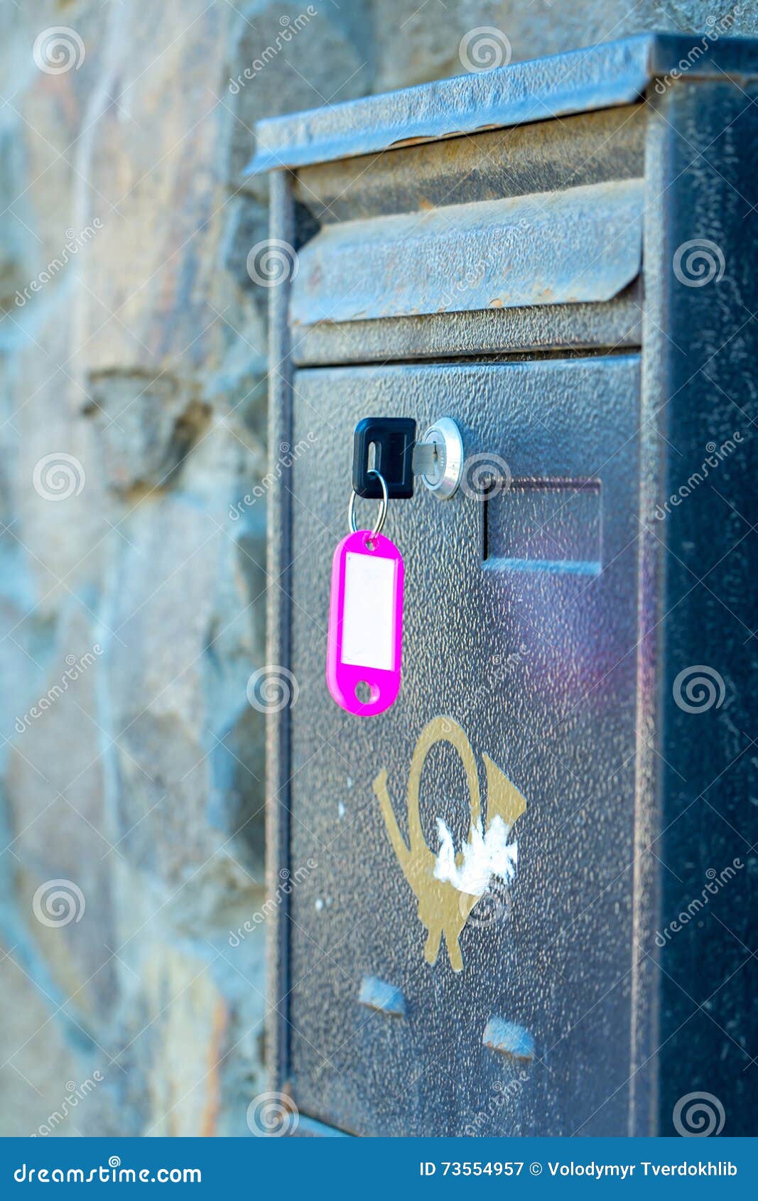 private metal post box