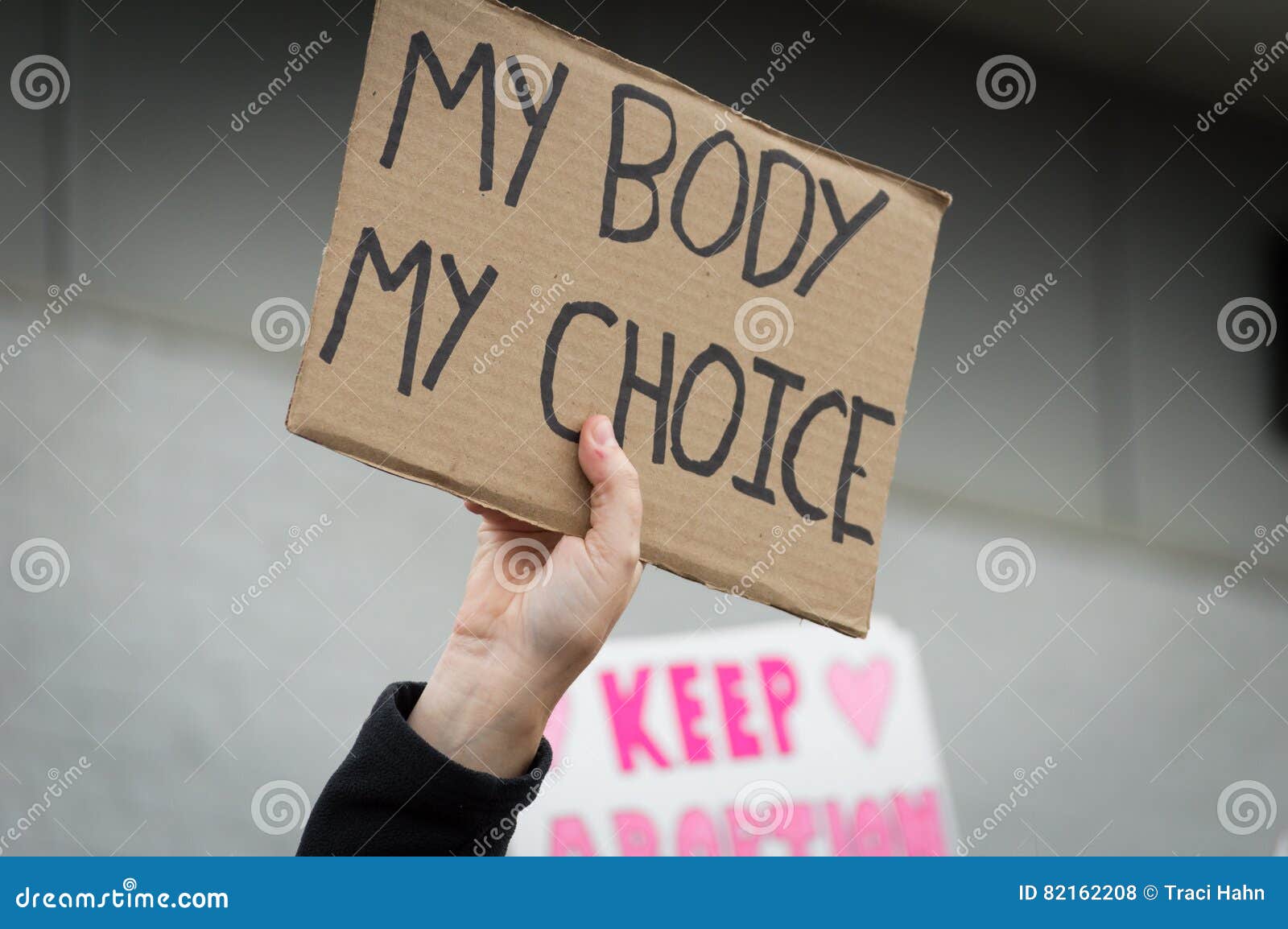 pro choice planned parenthood demonstration holding sign