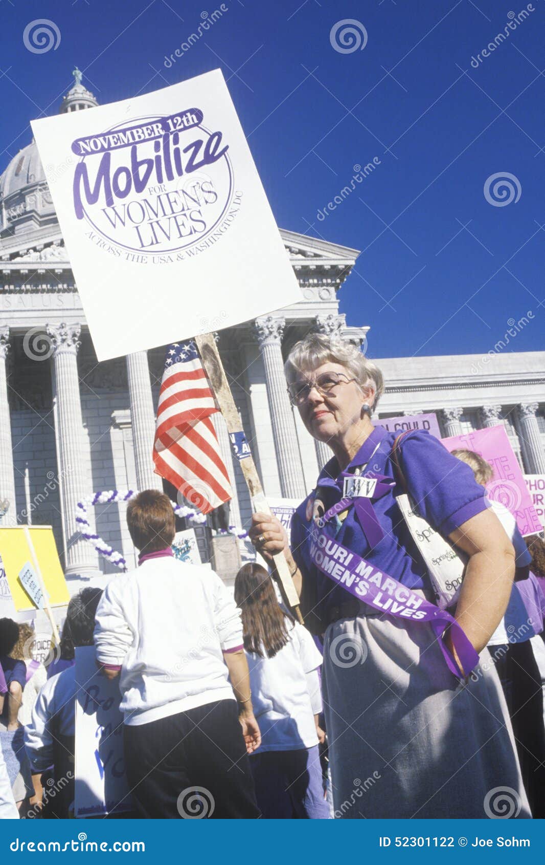 Prochoice Rally at State Capitol Building, Missouri Editorial