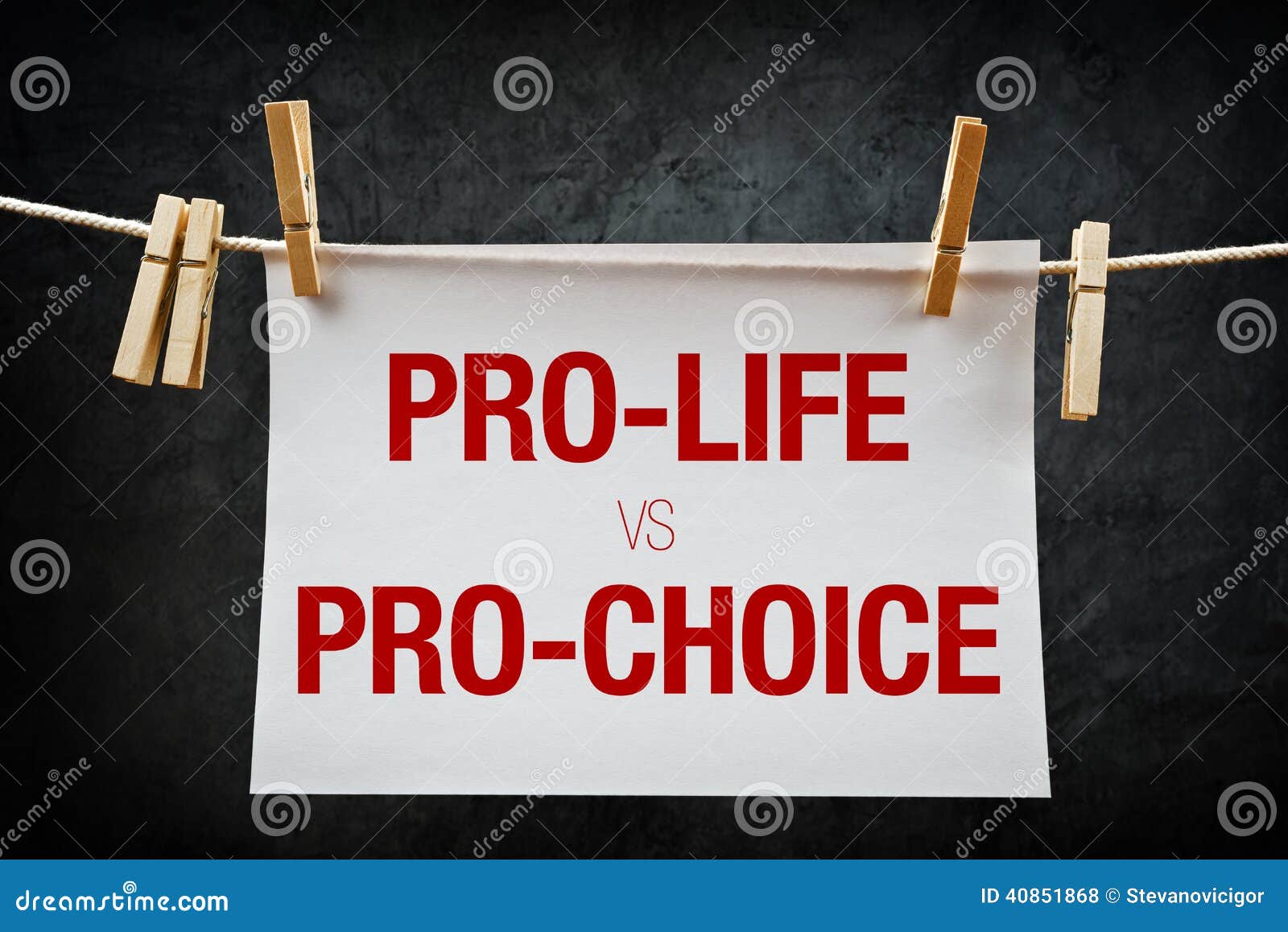pro-life vs pro-choice, abortion concept