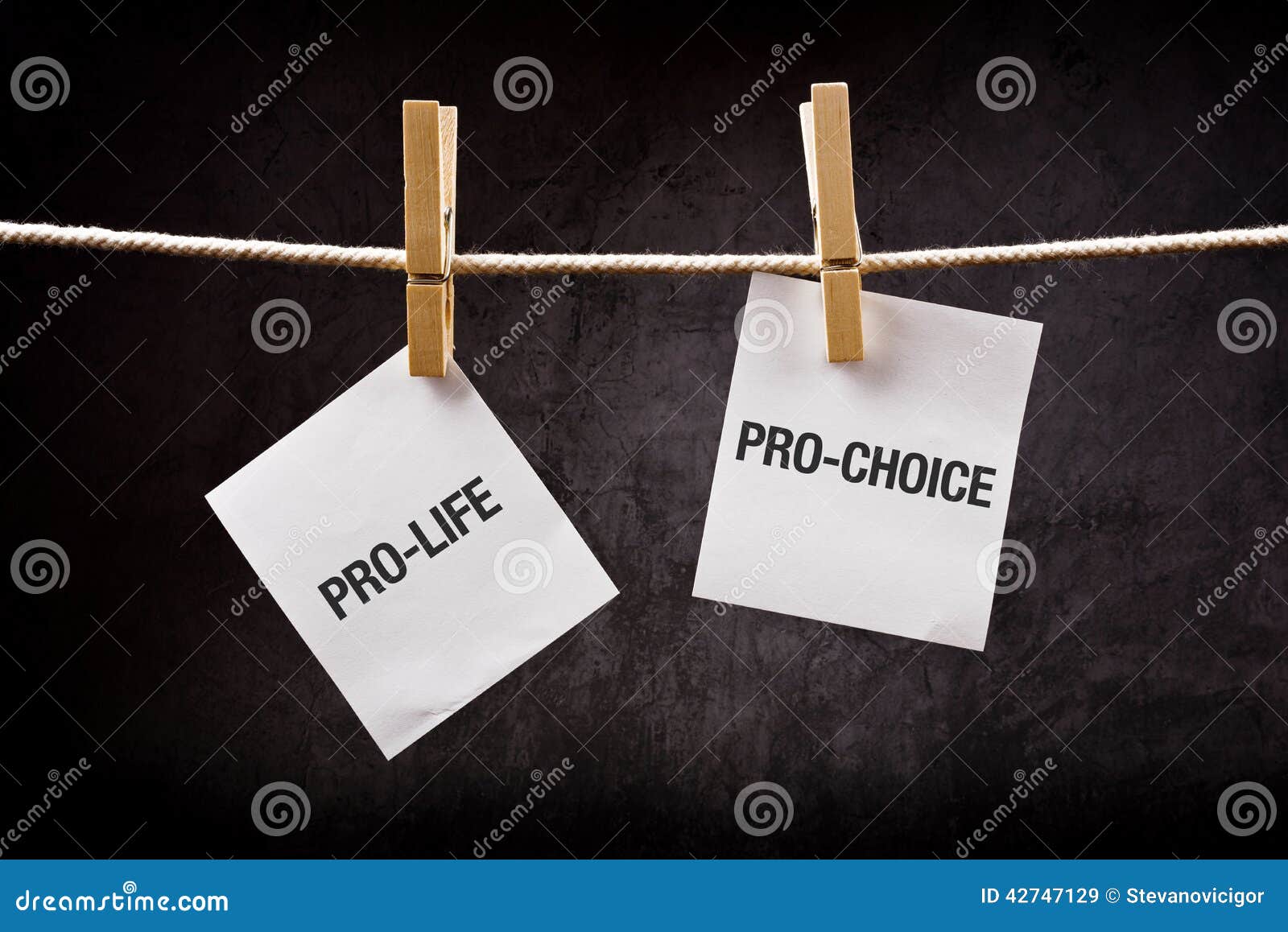 pro-life vs pro-choice, abortion concept