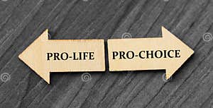 Pro life Vs Pro choice Abortion Concept Stock Photo Image Of Pro life Vs Pro choice Abortion Concept Stock Photo Image Of