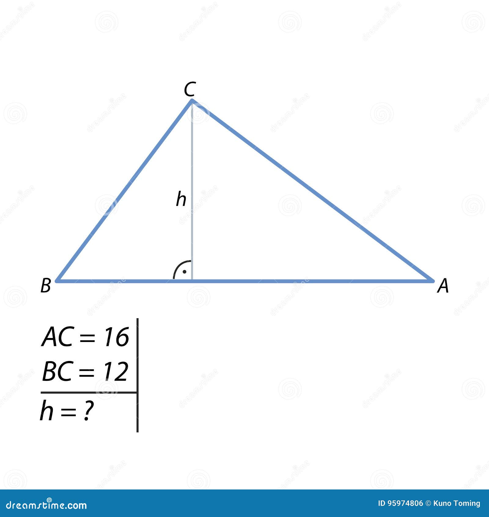 List 30+ Pictures how to find the height of a right triangle Excellent