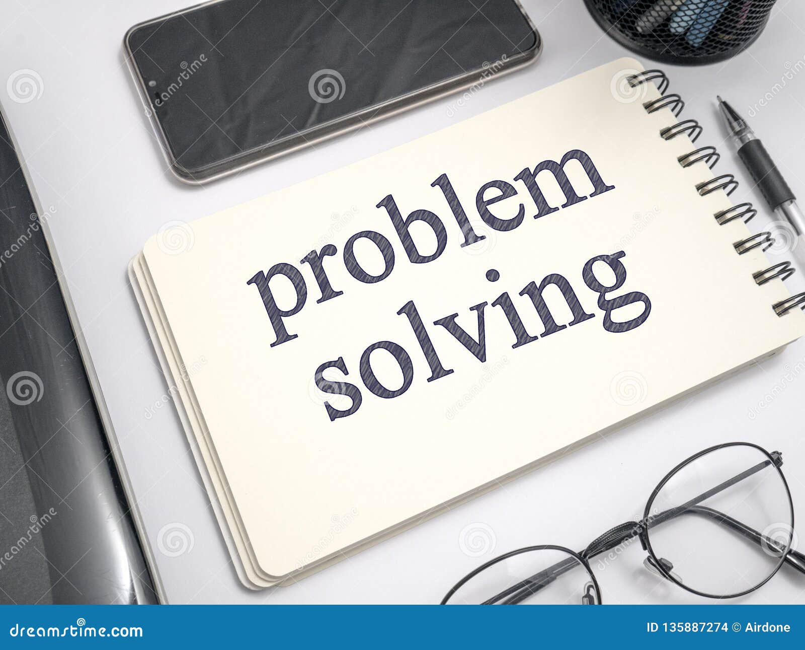 Problem Solving, Motivational Words Quotes Concept Stock Photo - Image ...