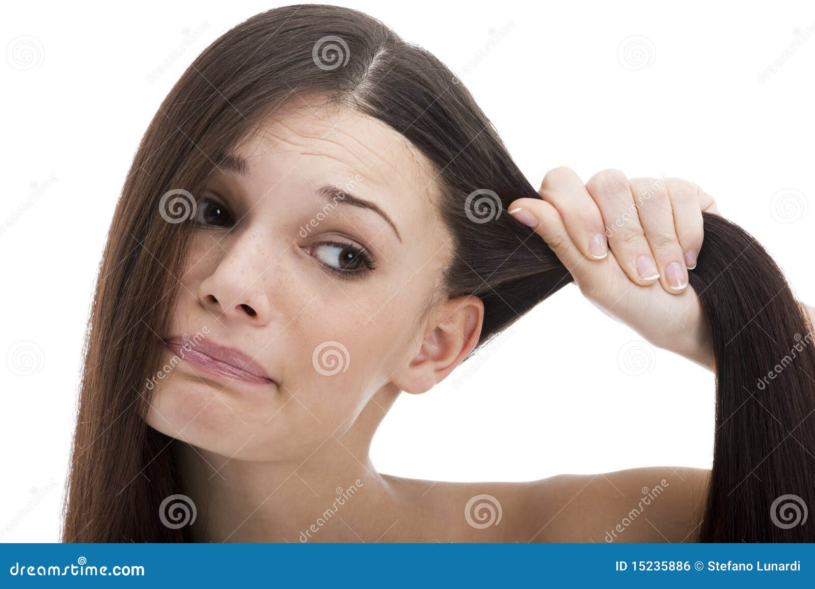 Problems with Hair stock photo. Image of hair, beauty 15235886