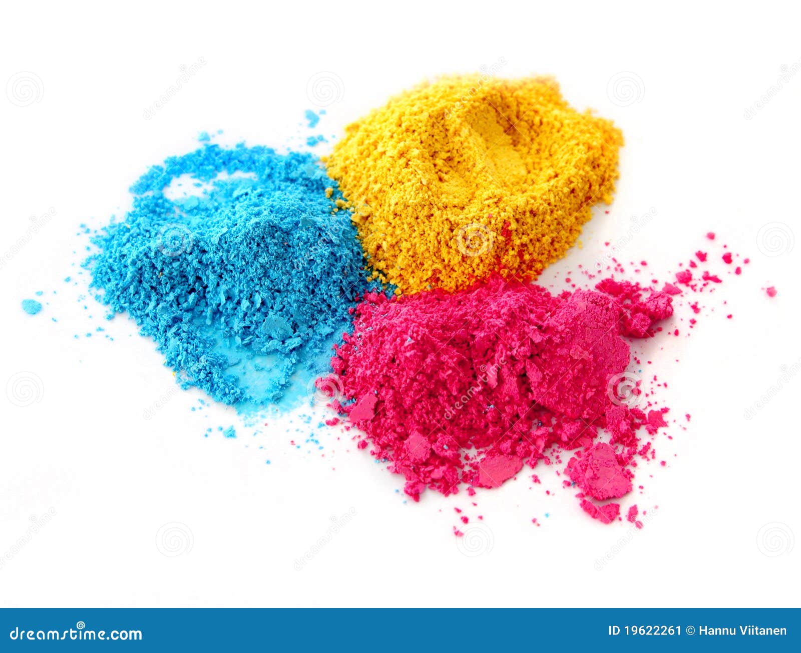 process color chalk powder