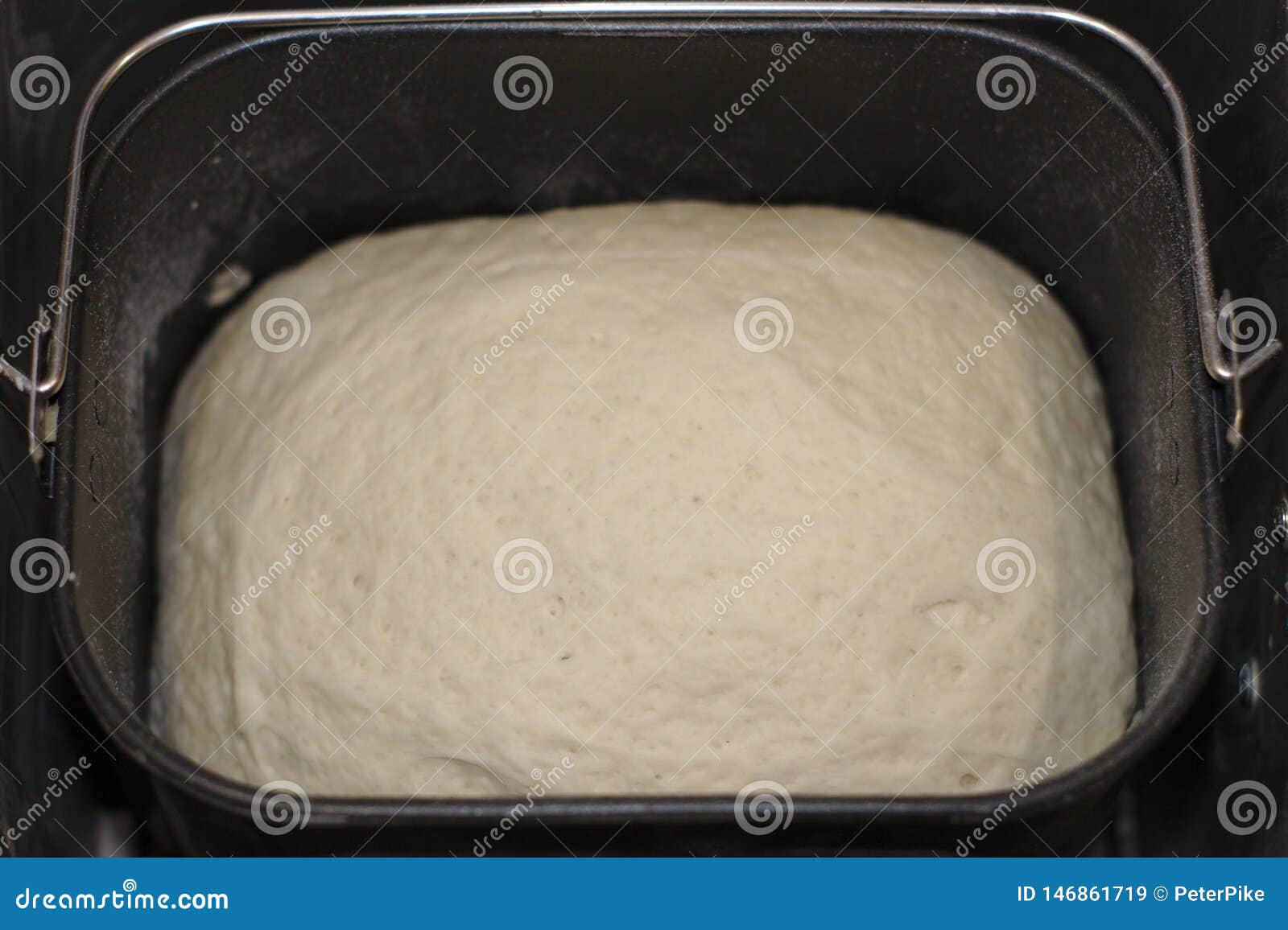 The Process of Making Bread at Home. Dough in Bread Maker Stock Image Image of carbohydrate