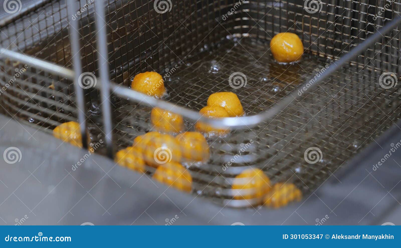 The Process of Making Deepfried Cheese Balls, Deepfried Cheese Balls