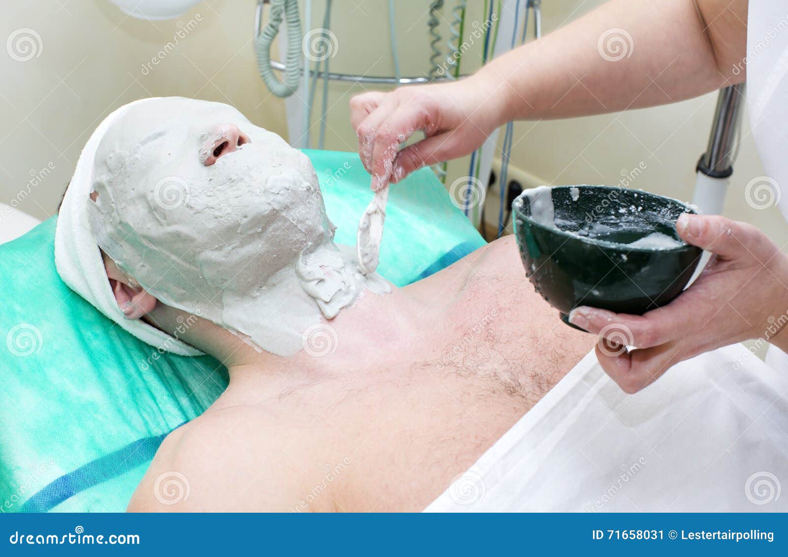 Process Of Massage And Facials Stock Image Image Of Body Care 71658031