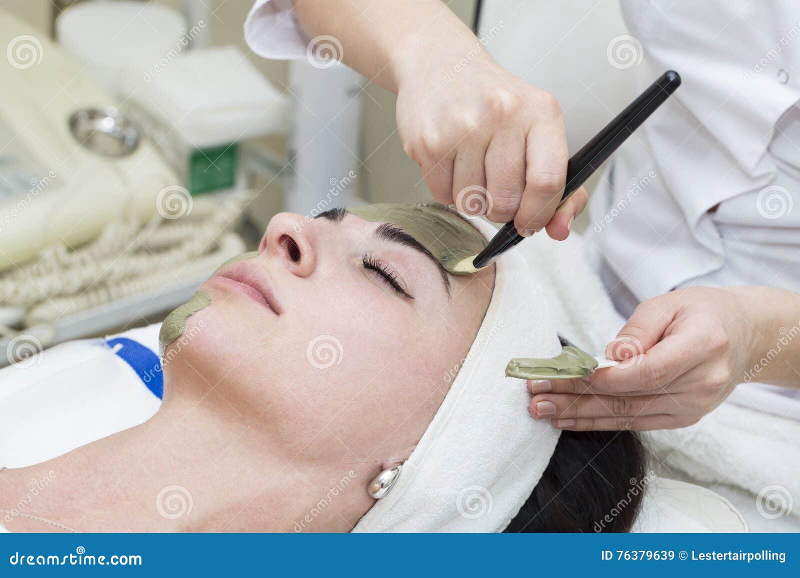 Process Of Massage And Facials Stock Image Image Of Healthy Healing 76379639