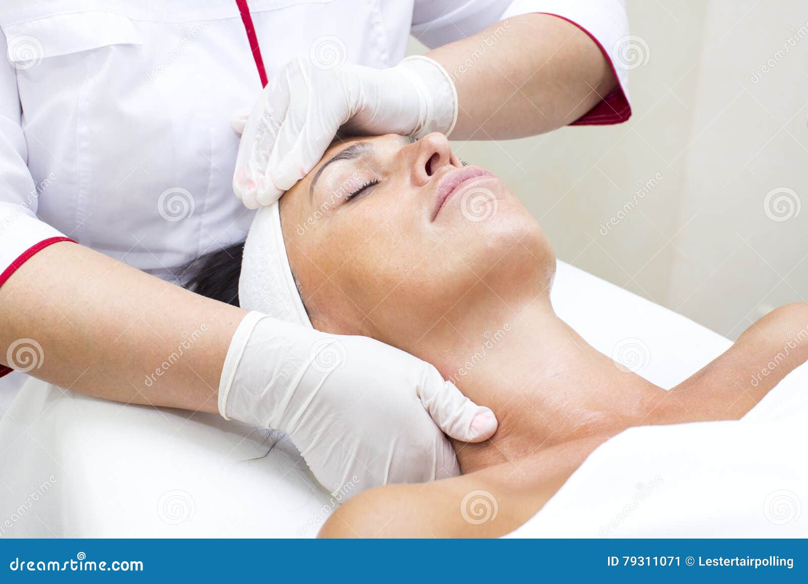 Process Of Massage And Facials Stock Image Image Of Healthy Cure 79311071
