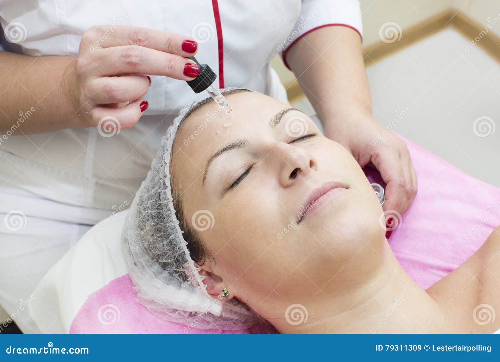 Process Of Massage And Facials Stock Image Image Of Healing Health