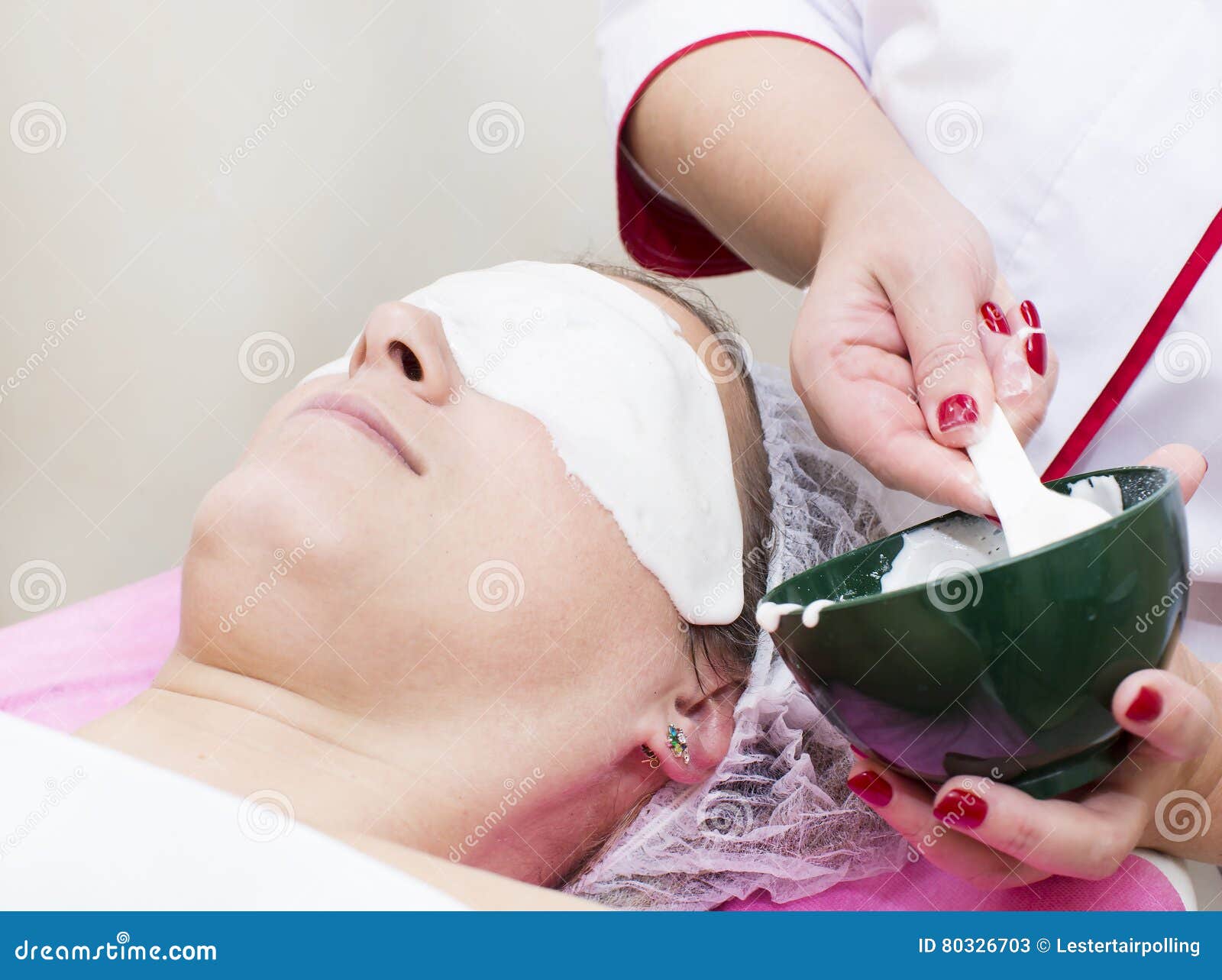 Process Of Massage And Facials Stock Image Image Of Gentle Face 80326703