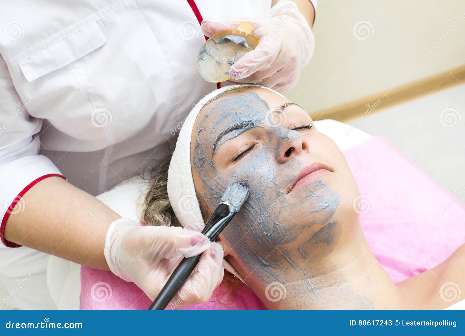 Process Of Massage And Facials Stock Image Image Of Natural Healing