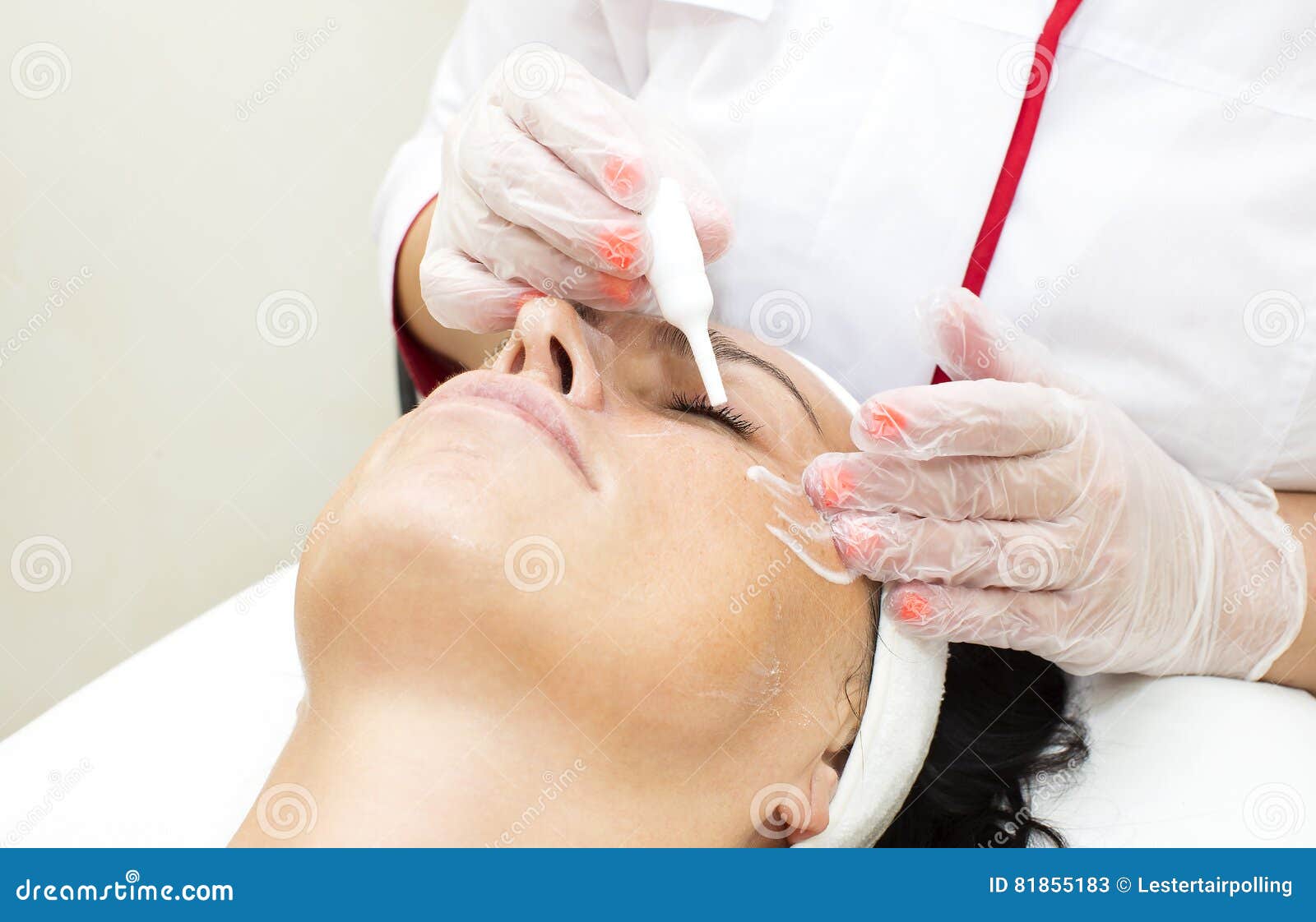 Process Of Massage And Facials Stock Image Image Of Facials Care 81855183