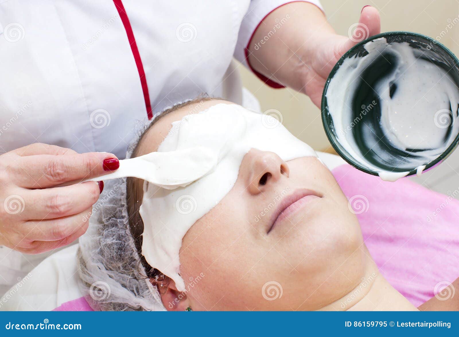 Process Of Massage And Facials Stock Image Image Of Cure Head 86159795