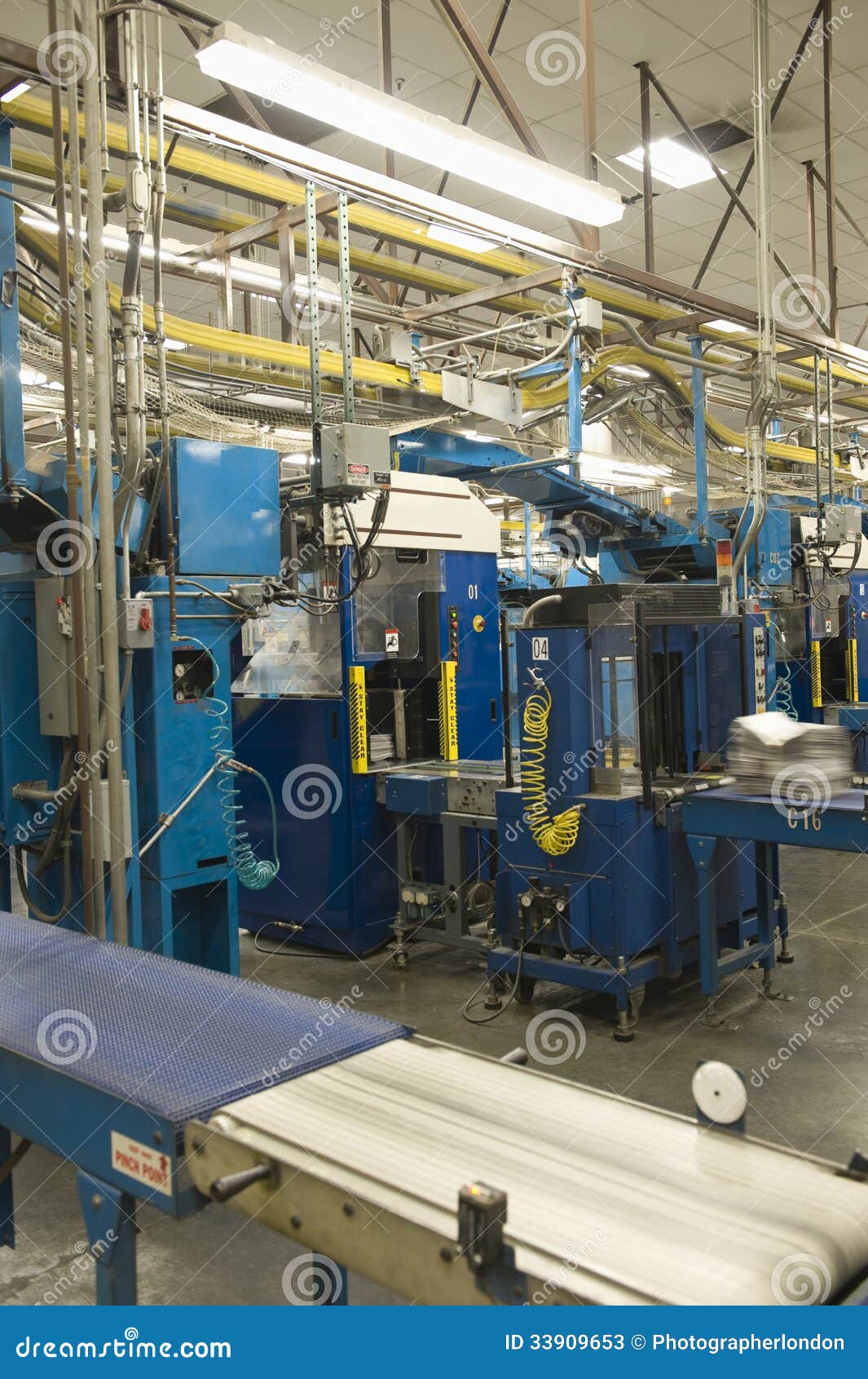Process of Newspaper Production Stock Image Image of order, indoors