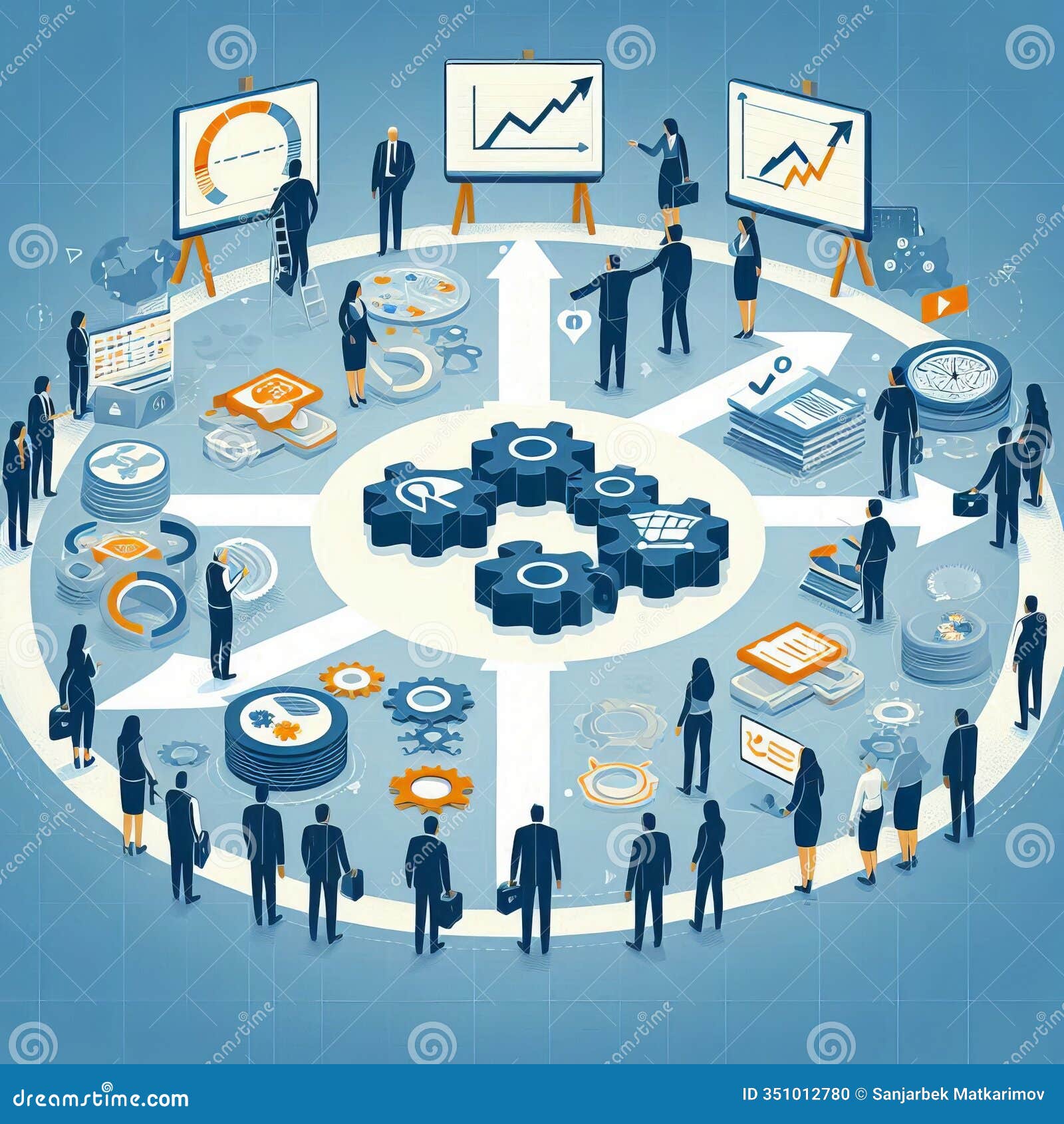the process of planning and implementing change within an organi
