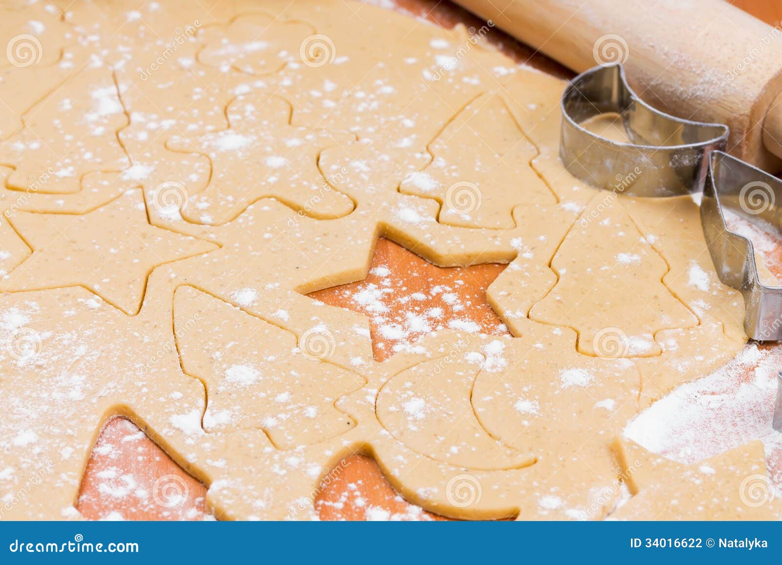 Process Preparing The Christmas Ginger Cookies With Molds, Christmas Baking,  Cake Ingredients, Baking Ingredients PNG Transparent Image and Clipart for  Free Download