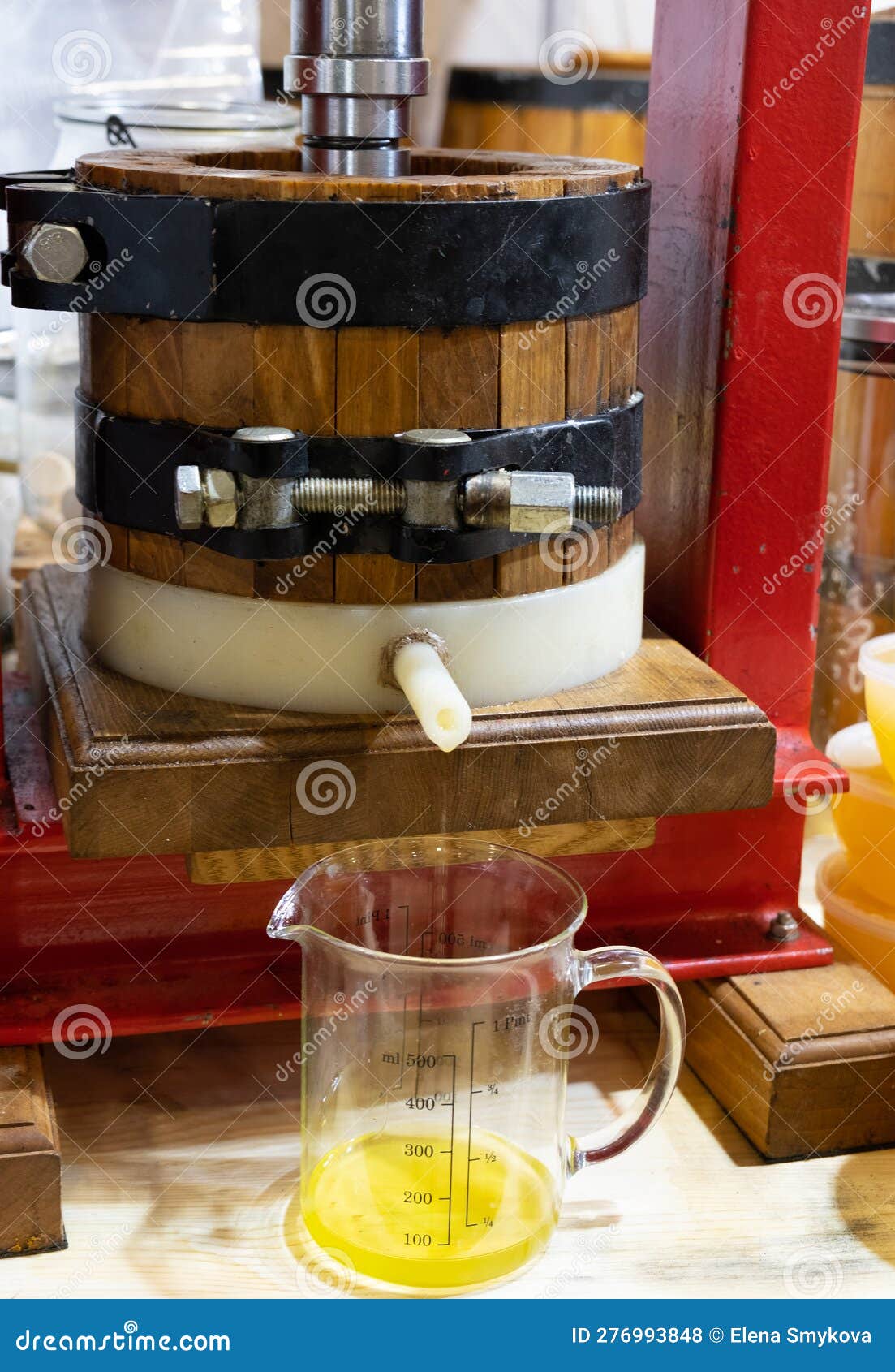 The Process of Squeezing Sunflower Seeds and Making Sunflower Oil at