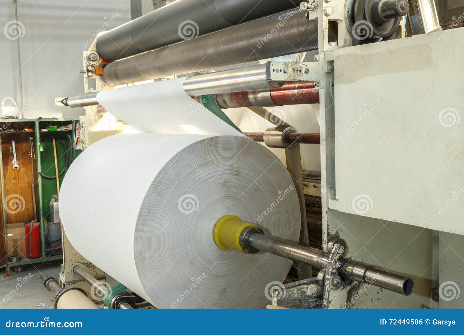 Process of Various Paper Products Manufacturing Stock Photo Image of pressure, machinery 72449506