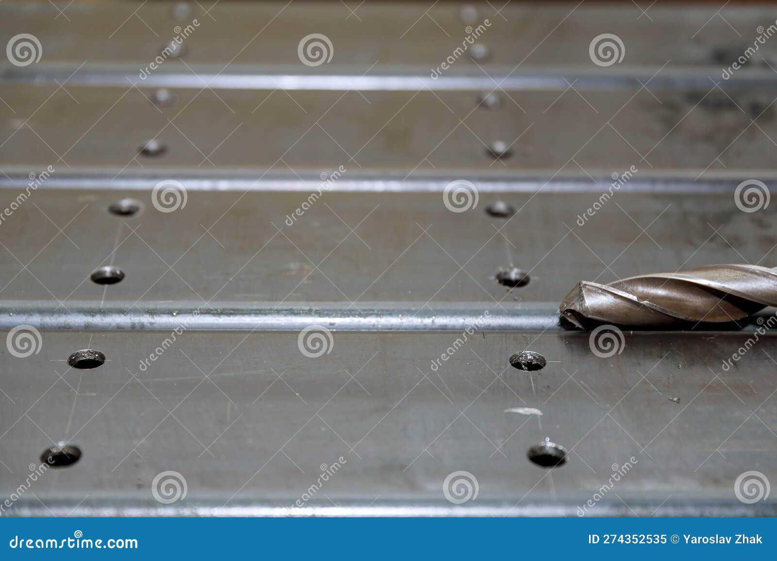 Processing of Metal Products and Drilling Holes in Metal Pillars