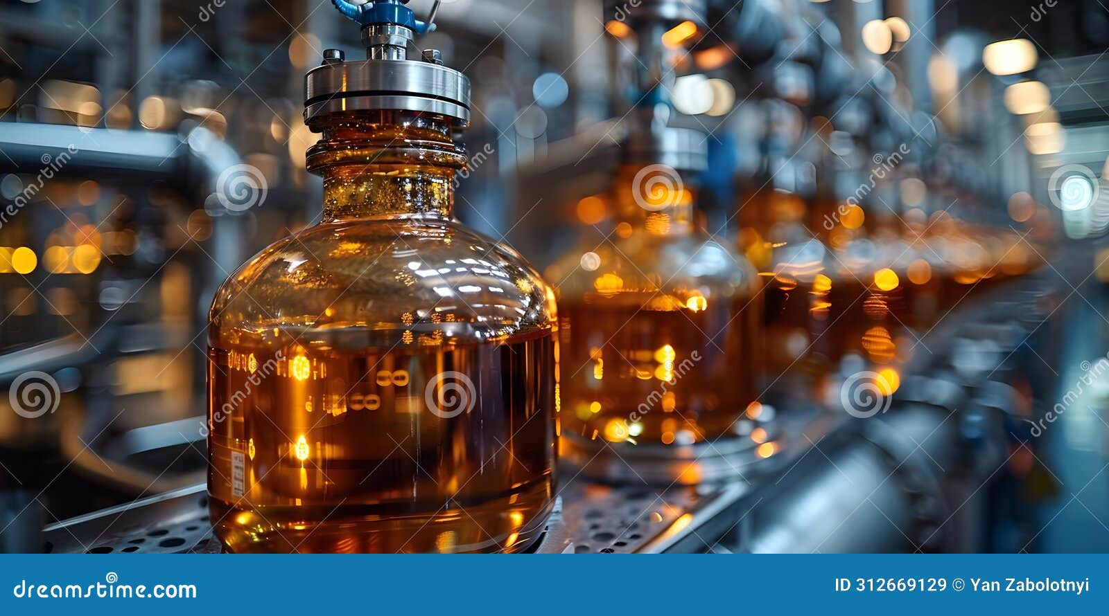 in a processing unit biomass is mixed with enzymes and chemicals in the initial stages of
