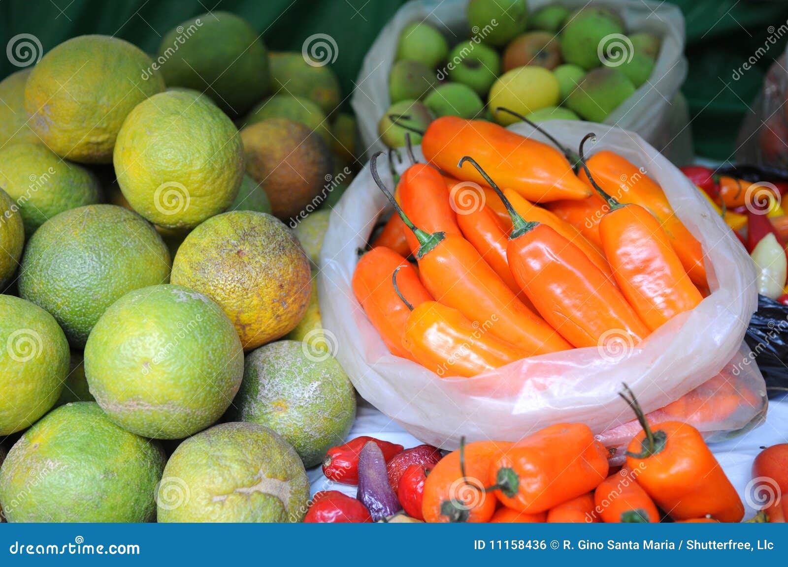 Produce at the Market stock photo. Image of andes, colorful 11158436