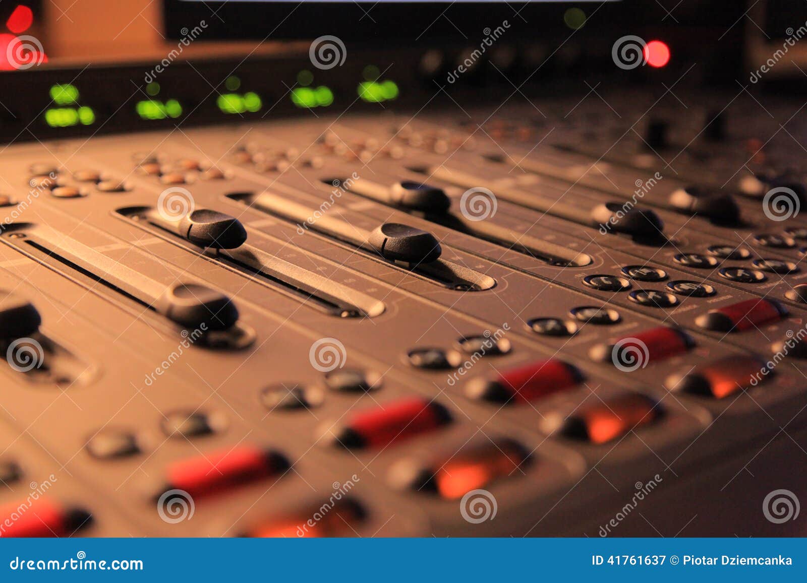 Producer remote control stock image. Image of audio, editor 41761637