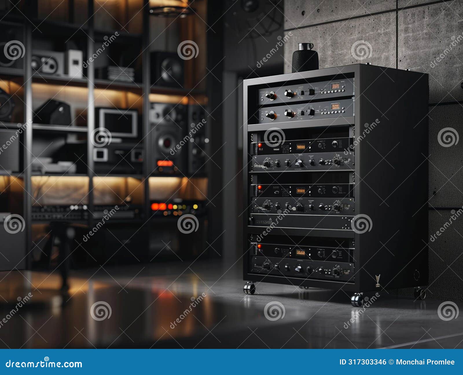 product launch of a new line of high-fidelity sound equipment for professional networks